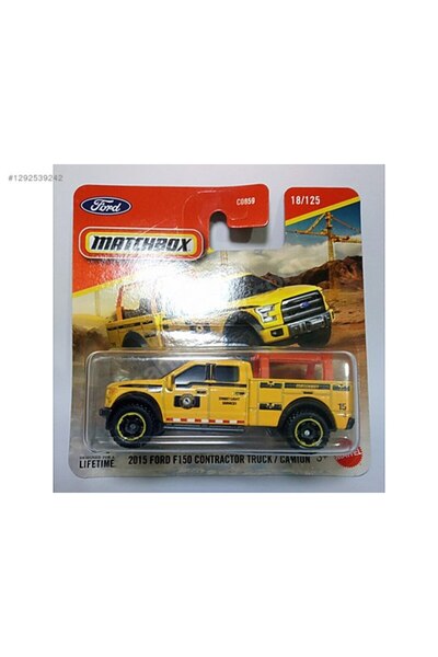 HOT WHEELS 2015 FORD F150 CONTRACTOR TRUCK / CAMION
