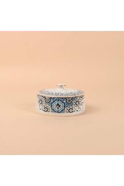 TULIN Ceramic Date Bowl with Decorative Designs