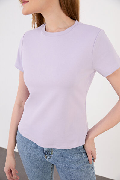 ZAZZONİ بلوزة أساسية بأكمام قصيرة