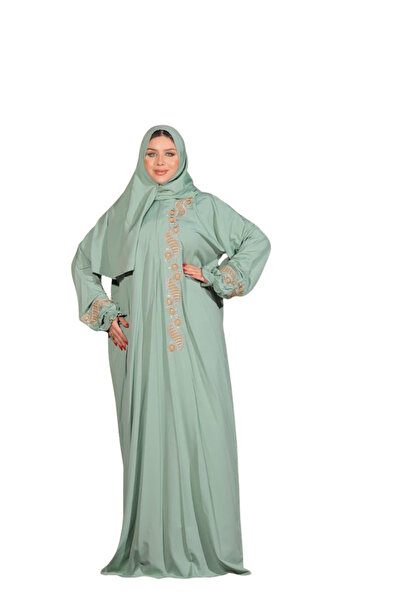 MORRISSA Prayer Dress For Women Soft 100% Egyptian Cotton Material Easy To We...