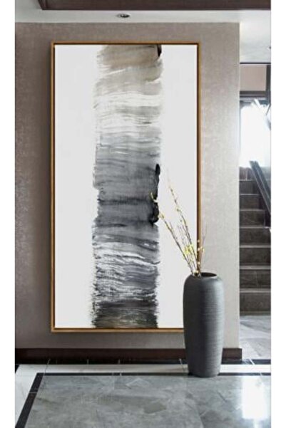 lawhat لوحة ديكور منزلي تجريدية مطبوعة على قماش الكانفس موديل (3023)