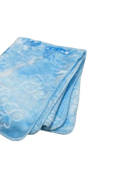 Mini Baby Medium Baby Blanket – Soft & Breathable (Blue)
