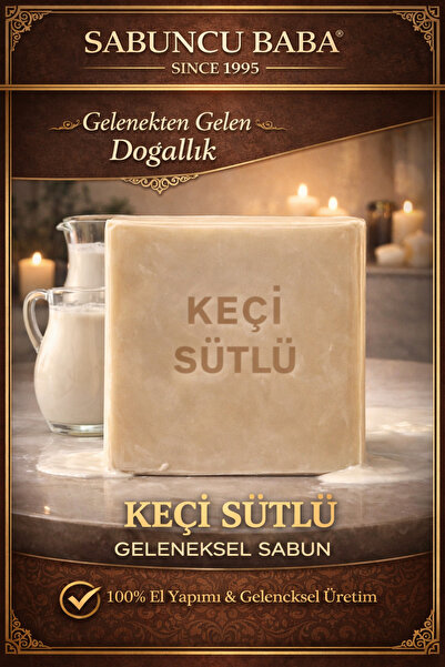 SABUNCU BABA Geleneksel Keçi Sütü Sabunu 120 Gr.