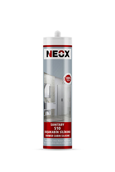 NEOX S10 SANİTARY DUŞAKABİN SİLİKONU