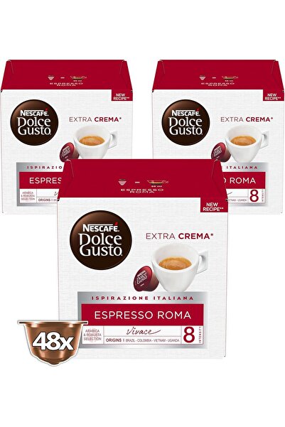 Nescafé Dolce Gusto Nescafé Dolce Gusto Espresso Roma, 3 x 16 Capsules