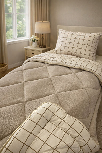 Lavinya Home Denizli Tek kişilik lüks Welsoft yorgan