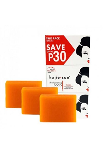 Kojic Soap صابون كوجي سان لتفتيح البشرة مع حمض الكوجيك، 3 قطع