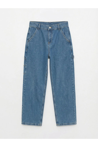 LC Waikiki LCW Kids Indigo široki džins pantaloni za dečake