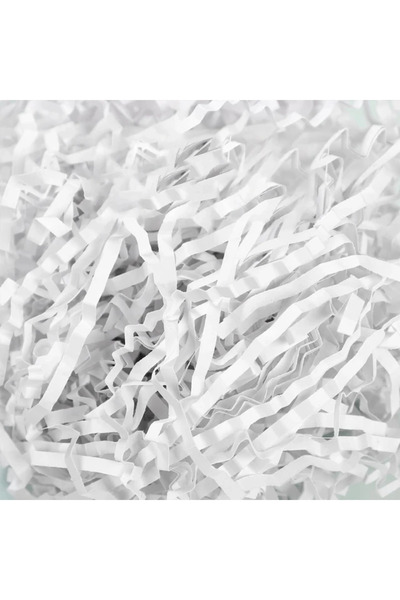 Choice 100g white 100g Multiple Colorful Shredded Paper Gift Box Filler Weddi...