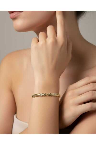 XUPING JEWELRY Xuping sıralı v model bileklik