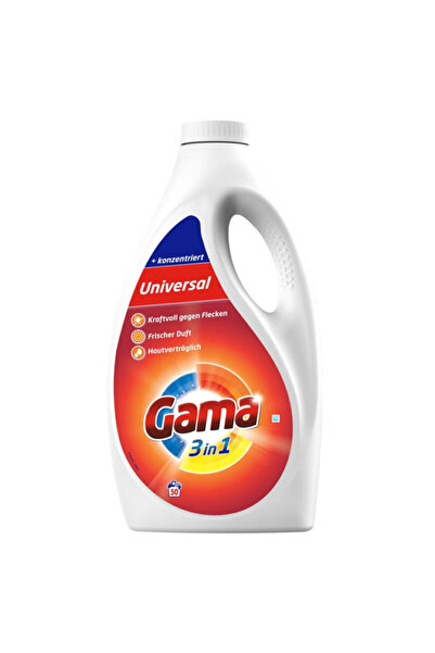 Gama Detergent de Rufe Lichid Universal 3 în 1, 2,5 L – Concentrat, Pentru To...