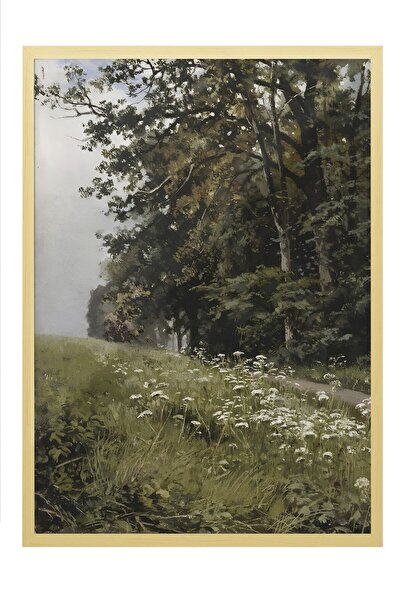 Postifull Vintage slika, poster u bež okviru, vintage zidni dekor