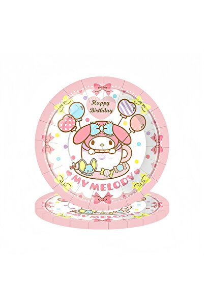 Miniso 10pcs 7inch plates New Sanrio Birthday Party Decoration Disposable Set...