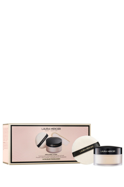 Laura Mercier Indulgent Icons Translucent Loose Setting Powder + Puff 29g