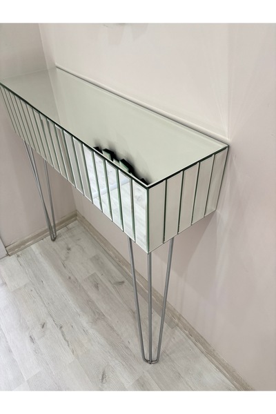 PAŞABAHÇE CAM Tek orta boy gümüş dresuar