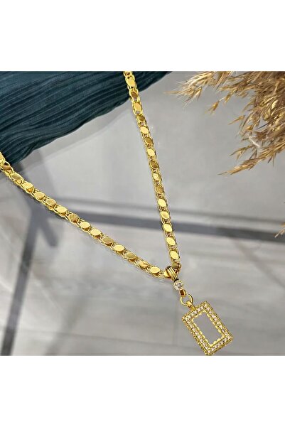 EMKSHOP Gram Gold Compatible Necklace 60 cm