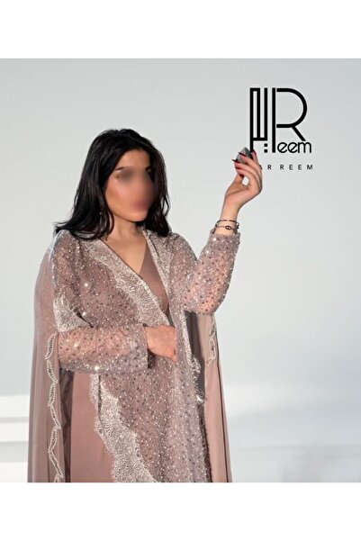 DRM فستان ريّم الملكي بالكريستال اليدوي