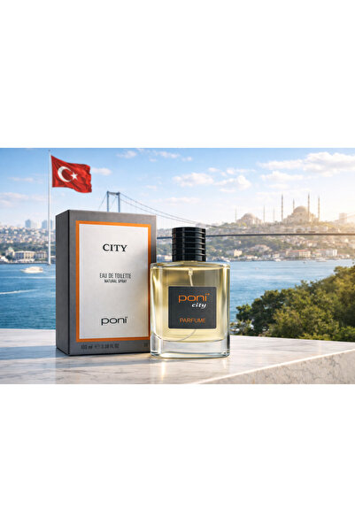 HELIX COSMETIC PONİ CITY 100 ML Eau De Toilette Parfüm Yeni Seri
