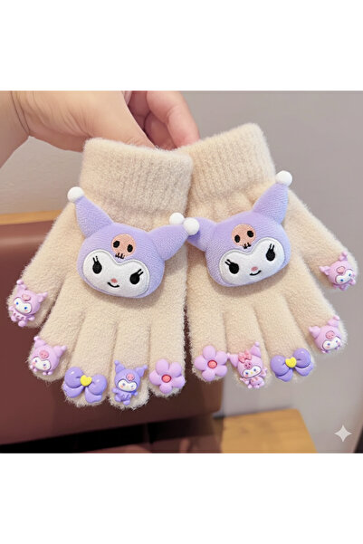 EliraToka Figurină KUROMİ cu jucării pentru degete, tricotată din Lycra, din ...