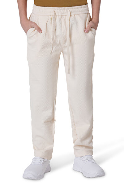 SilverStone بنطلون ولادي يومي مريح خصر مطاطي ارجل واسعة