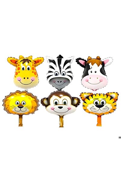 ÇITIPITISTORE 6-Piece Character Figure Golyo Balloon Assortment