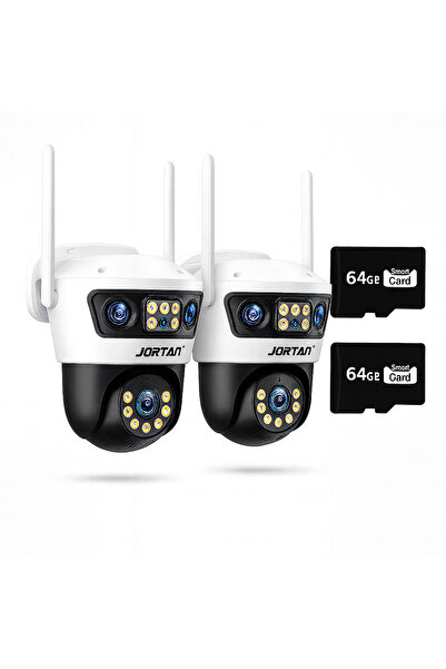 Jortan SET 2xTri-Lens 9MP Jortan Cameras, WiFi/LAN, Color Night Vision, IP66,...