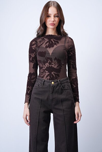 VAGGON Transparent Blouse