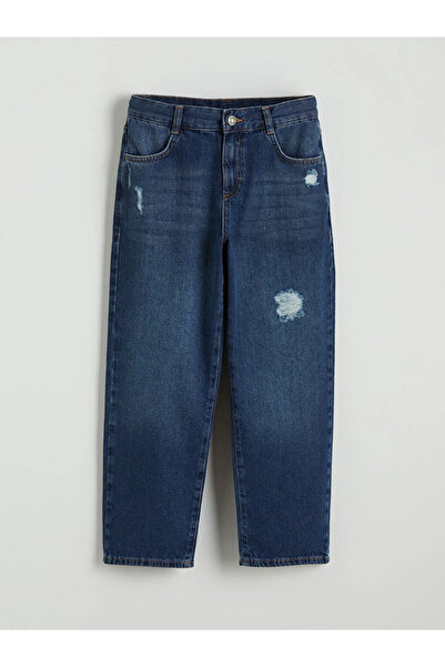 LC Waikiki Lcw Kids Indigo Ripped Detailed Boys' Jean Pants