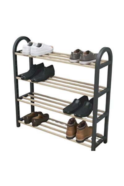 OEM Shoe Rack with 4 Shelves 64x18x64cm