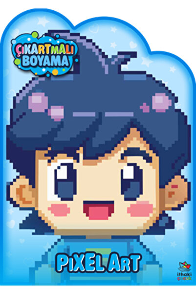 İthaki Yayınları Pixel Art Zamanı – Çıkartmalı Boyama Kitabı