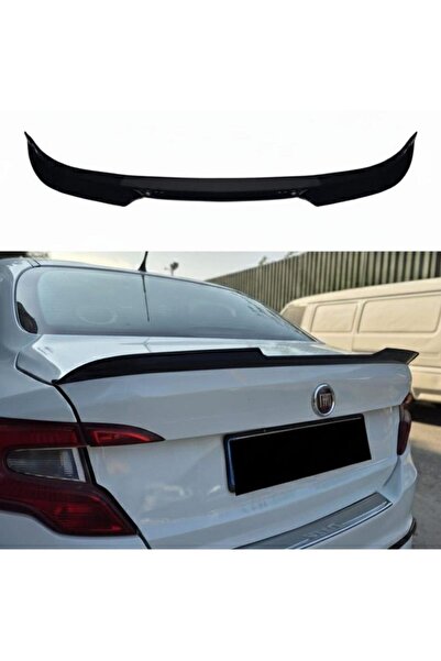 Carmind Fiat Egea Sedan Bagaj Üstü Yarasa Spoiler Piano Black (ithal)