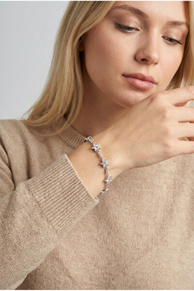 mew atelier Paslanmaz Çelik Sarmaşık Zarif Bileklik - Kararmaz