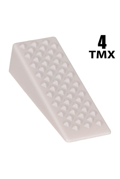 OEM Door & Furniture Stopper White - 4pcs