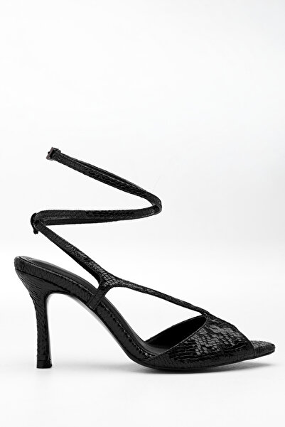 MARY Women's Heeled Sandals Thin Heel Sandals Ankle Strap Sandals Cross Strap...