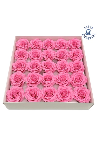 AFO Set 25 Trandafiri Sapun Extra Roz Intens