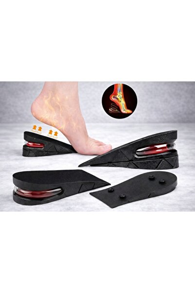 obrigado 5 Cm Boy Uzatıcı Tabanlık Gizli Topuk | Hava Yastıklı Ortopedik | 35...