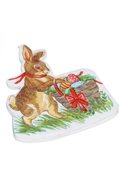 OEM Easter Bunny Napkins 33x33cm - 12pcs