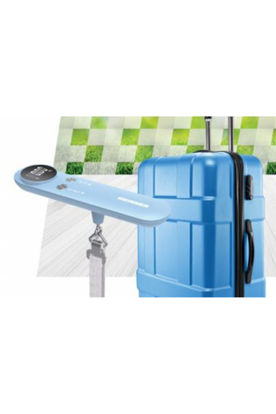 Heinner LUGGAGE SCALE HLGS-50BL, 50KG, LCD DISPLAY, GRADUATION: 50G,