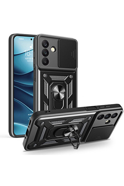 Ceponya غطاء حماية مغناطيسي لهاتف جالاكسي A26 مع حامل وحماية للكاميرا وغطاء م...