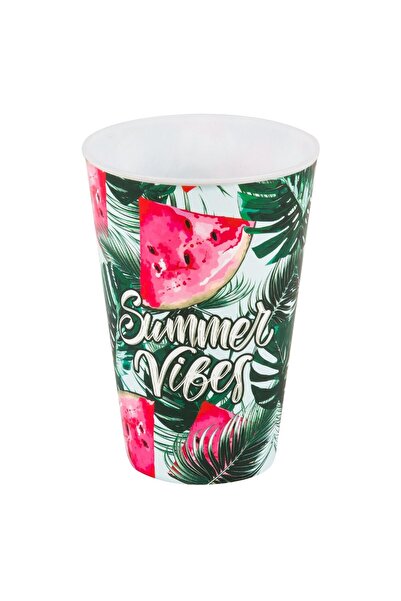 OEM Summer Vibes plastic glass - 400ml