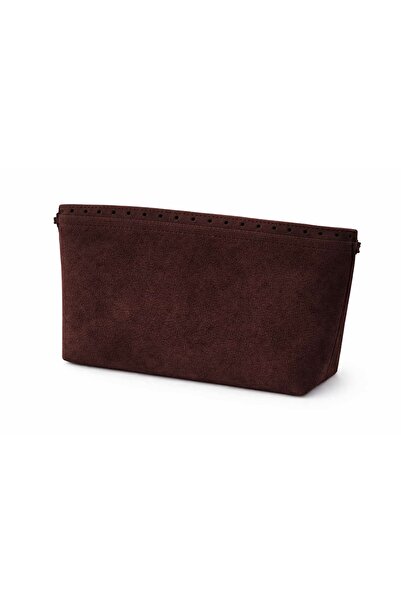 aurellen 30x18 cm Çanta İçi Astarlı Fermuarlı Süet İç Astar – Örme Çantalar İçin
