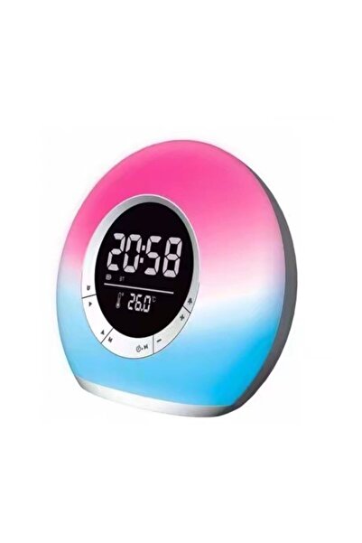 Çeşithane P11 Akıllı Hoparlörlü Saat - RGB Renkli Atmosfer Işıklı, LED Ekranl...