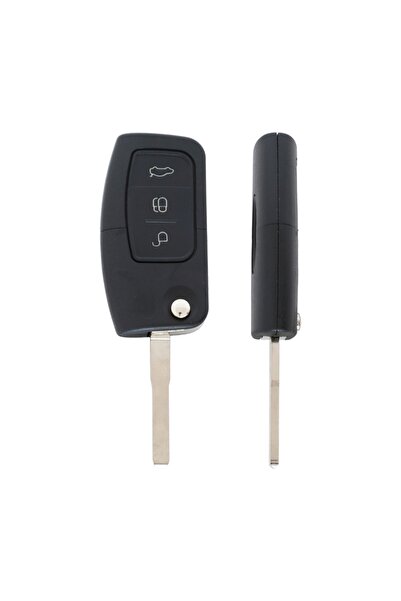 Akonen Carcasa Cheie Contact Pentru Ford Focus / Mondeo, 3 Butoane, Cu Cheie