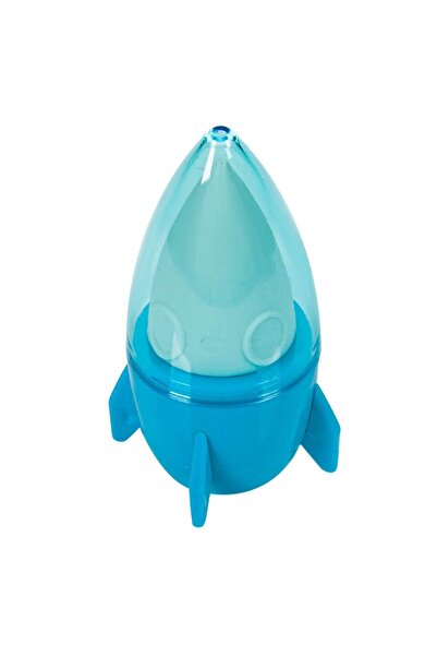 OEM Eraser - Sharpener Fancy 3D Rocket Blue Ø3x7cm - 1pc