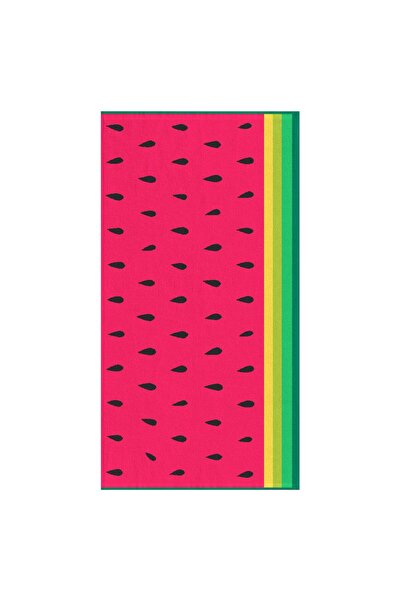 OEM Cotton Towel Watermelon Pattern for Beach 75x150cm