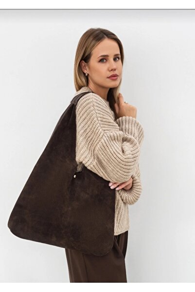 Afra Genuine Suede Leather Model