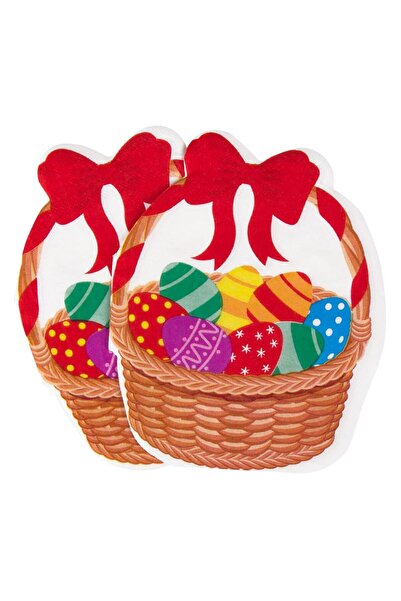 OEM Easter Napkins Egg Basket 33x33cm - 50pcs