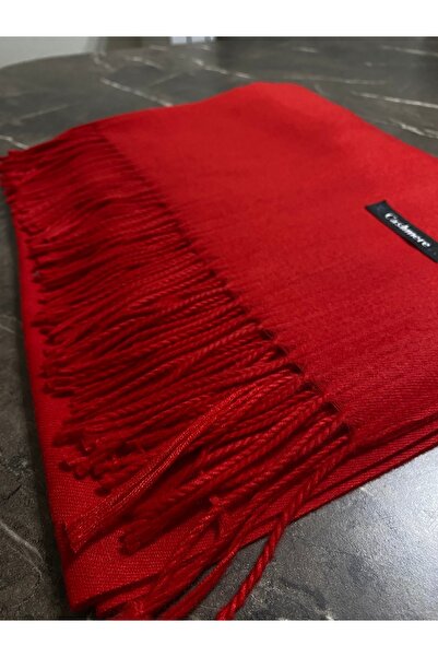 Tosbics Store Red Cashmere Shawl