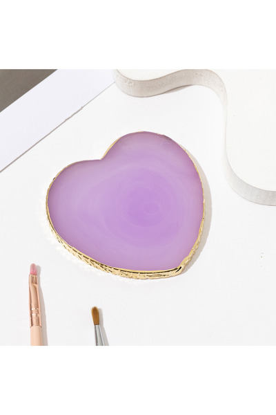 Venalisa Kalp Şekli Nail Art Ve Tırnak Paleti, Oje Ve Boya Karıştırma Paleti ...