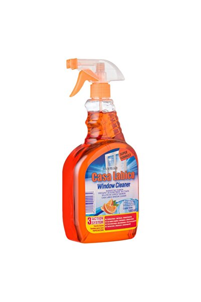 OEM Casa Labico 3 Action Window Cleaning Spray with Orange Scent - 1L
